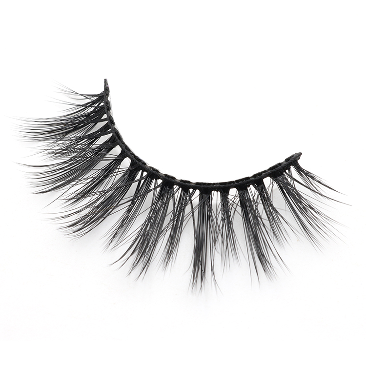 False eyelash manufacturer provide private label glamorous 3d strip false lashes